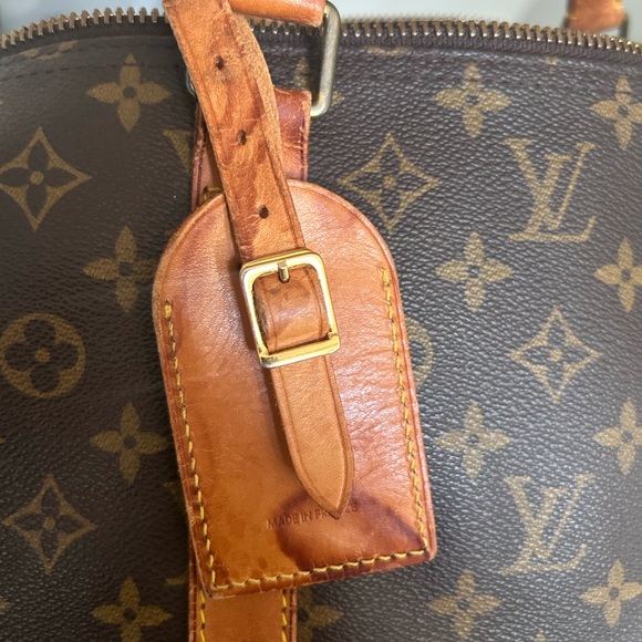 Authentic Vintage Louis Vuitton Keepall 60. With luggage tag and combo lock - Picture 9 of 14